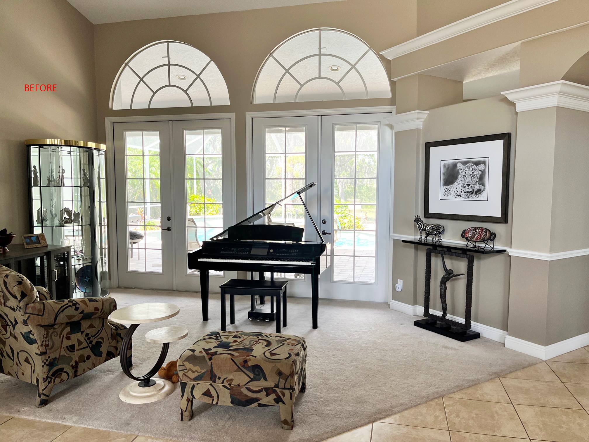 Parrish, FL Dining Room and Music Room Makeover