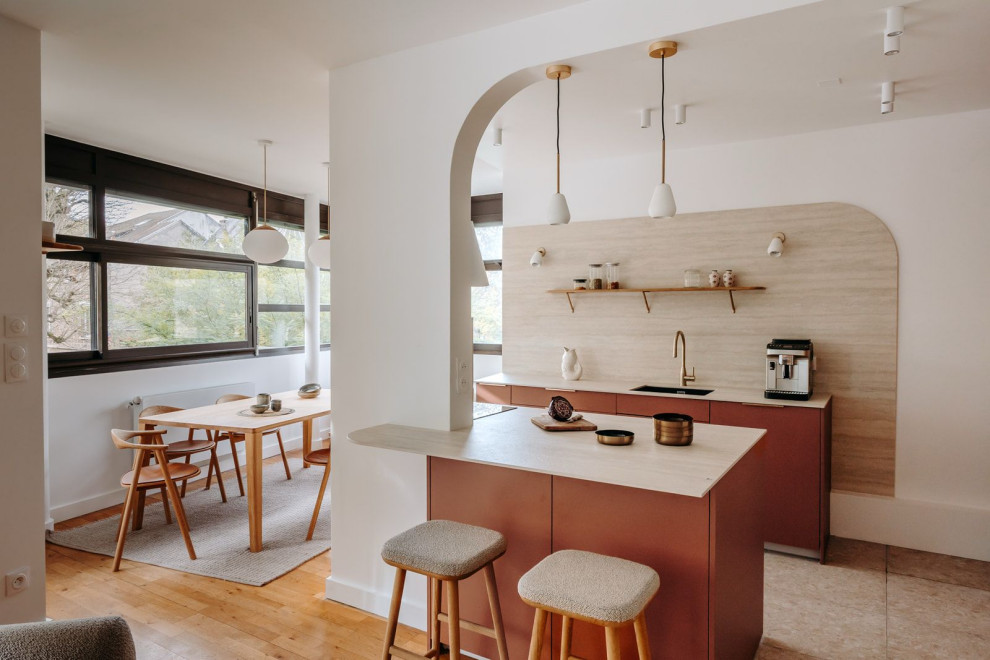 Rénovation de la cuisine et de la salle à manger