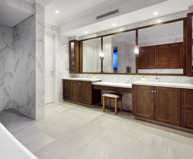 Dalkeith Project contemporary-bathroom