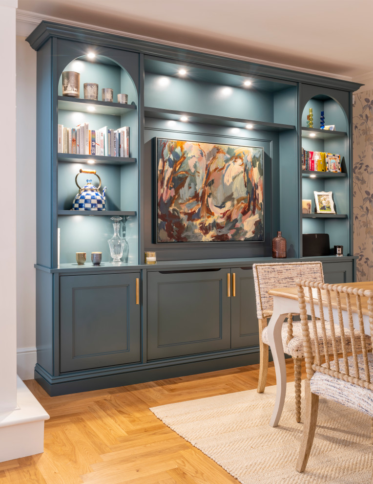 Beautiful Bespoke Wall Unit with Custom Storage