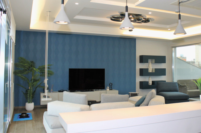 Casa Indipendenza modern-vardagsrum