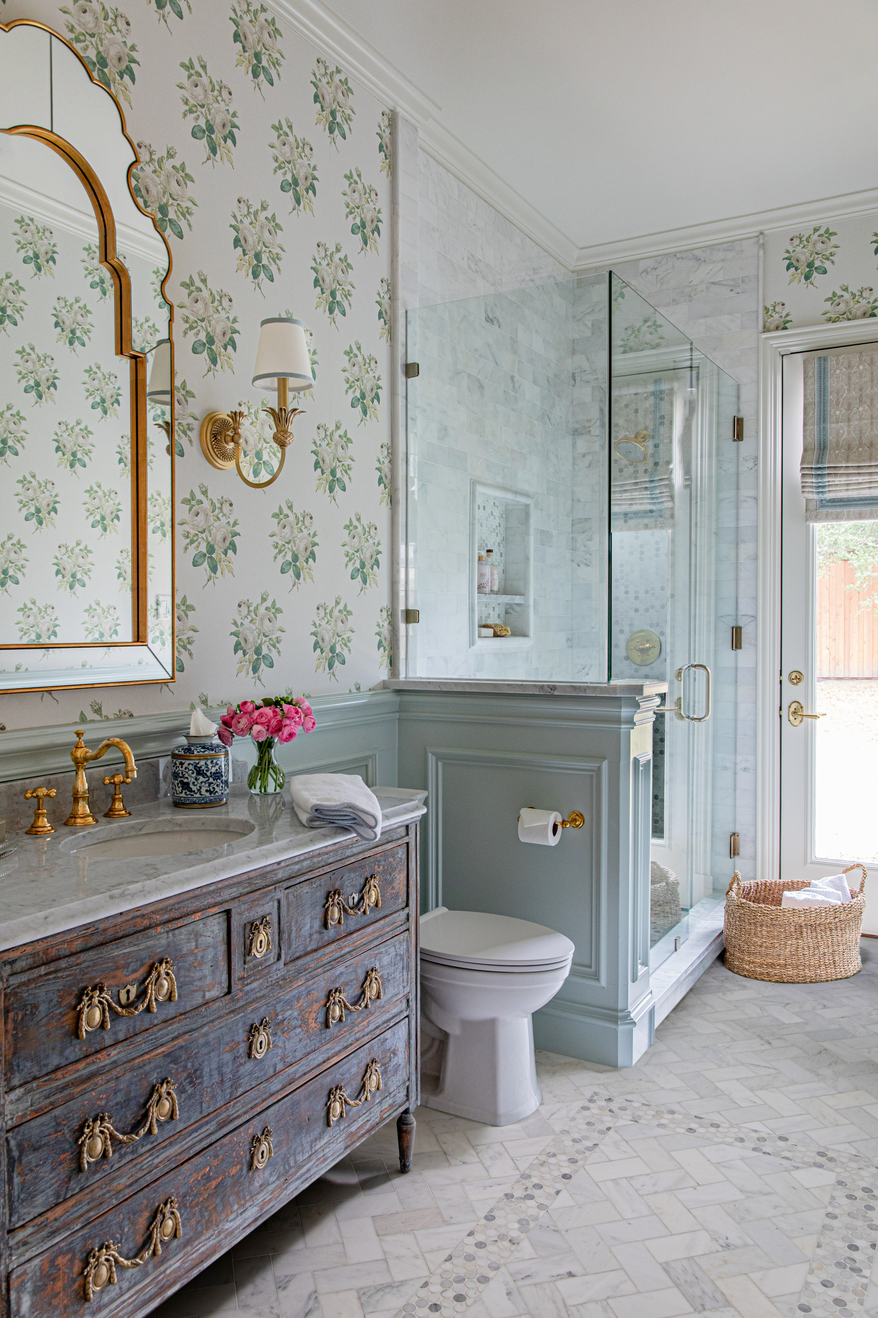 French Country Charm- Bathroom