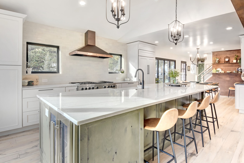 Mountain Modern Kitchen Remodel Rustic Kitchen Denver by Julia