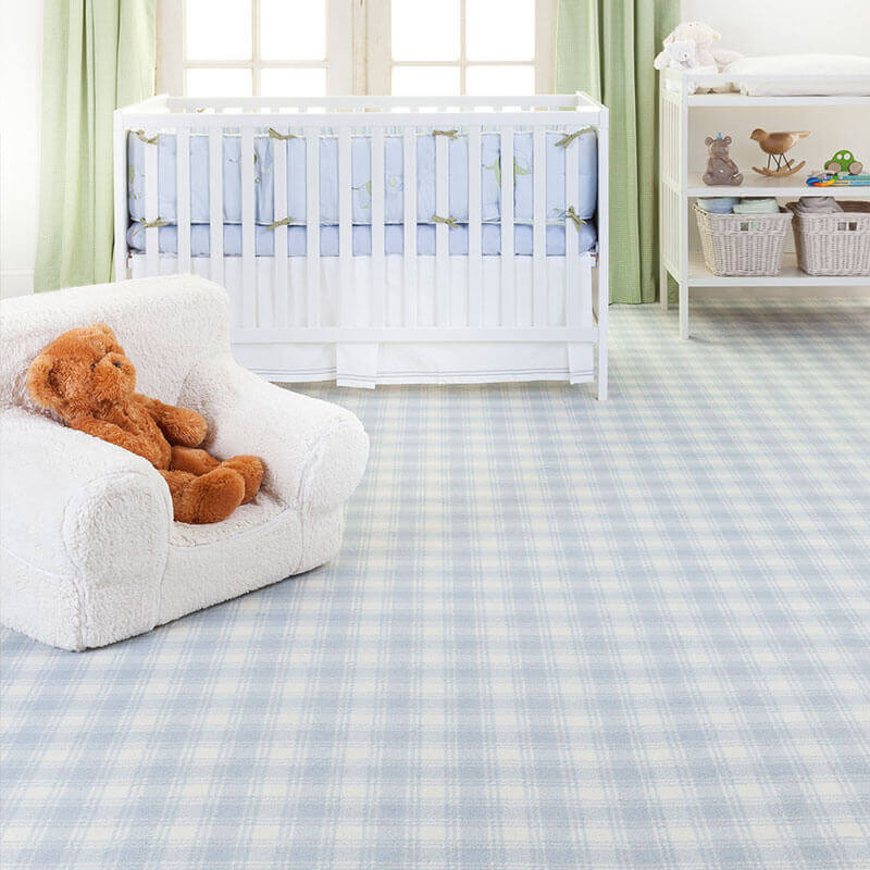 Pastel Colors 3/8 Thick Indoor Area Rug Carpet, Greyfriar Pastels