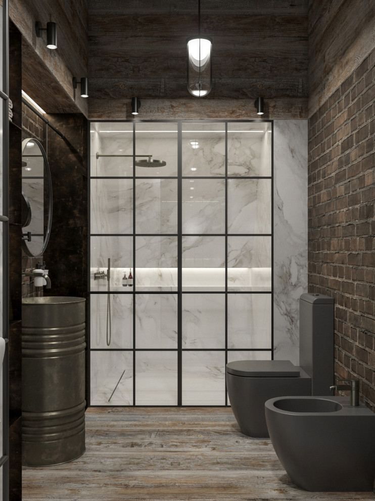 Мансарда частного жилого дома.