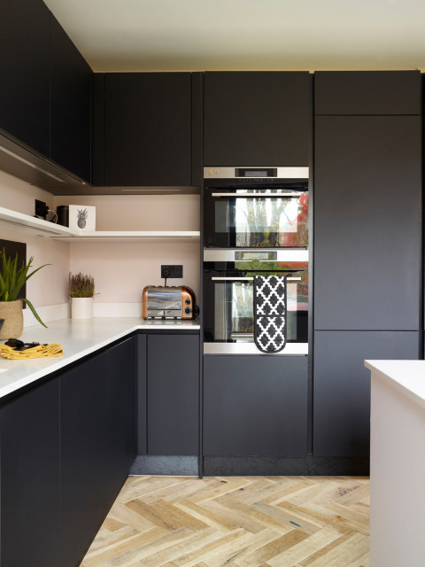 Maple open plan extension trendy-koekken