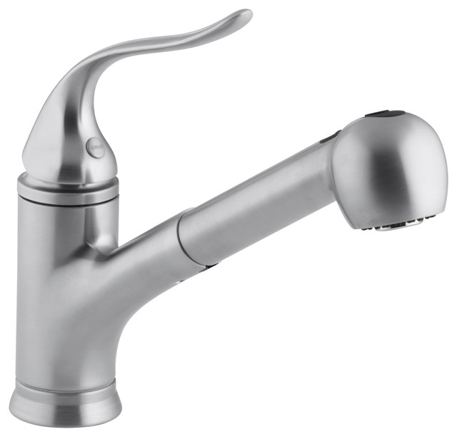Kohler K 15160 Cais Single Hole Or Three Kitchen Sink Faucet With Pull Kohler K 15160 Cais Single Hole Or Three Kitchen Sink Faucet With Pull