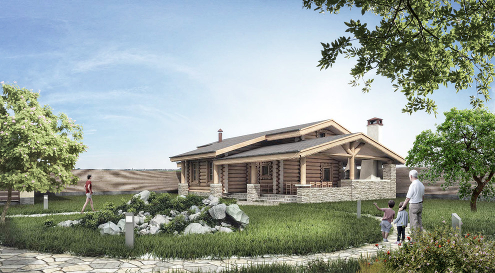 Банный комплекс с террасой