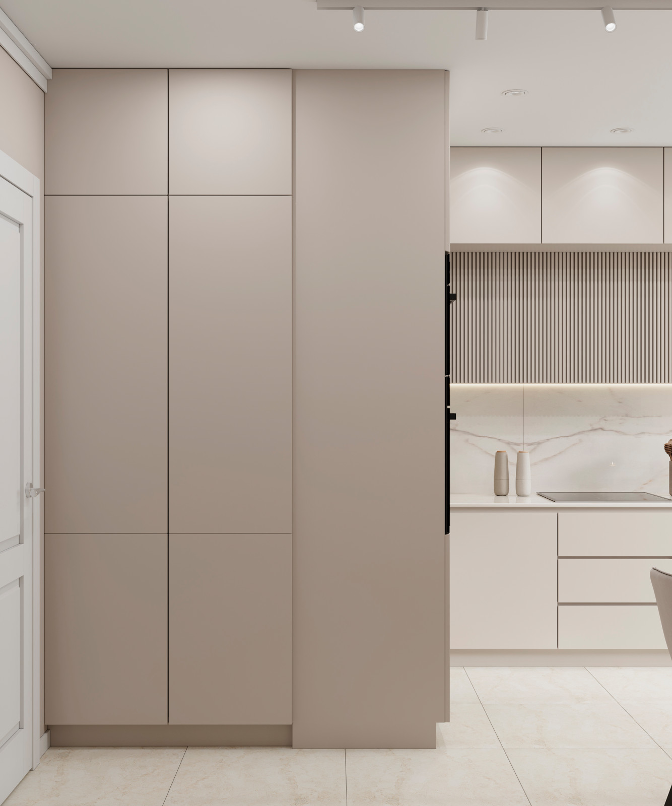 Квартира минимализм для небольшой семьи