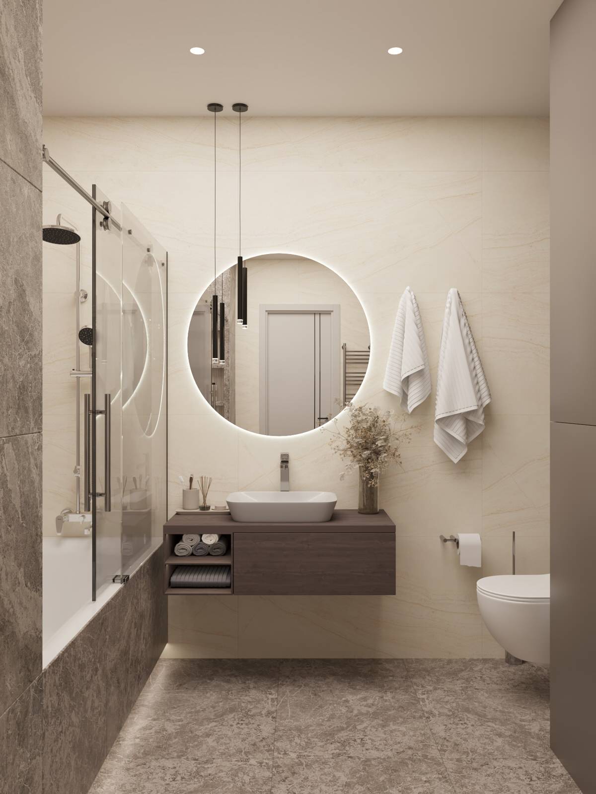 Квартира с ярким акцентом