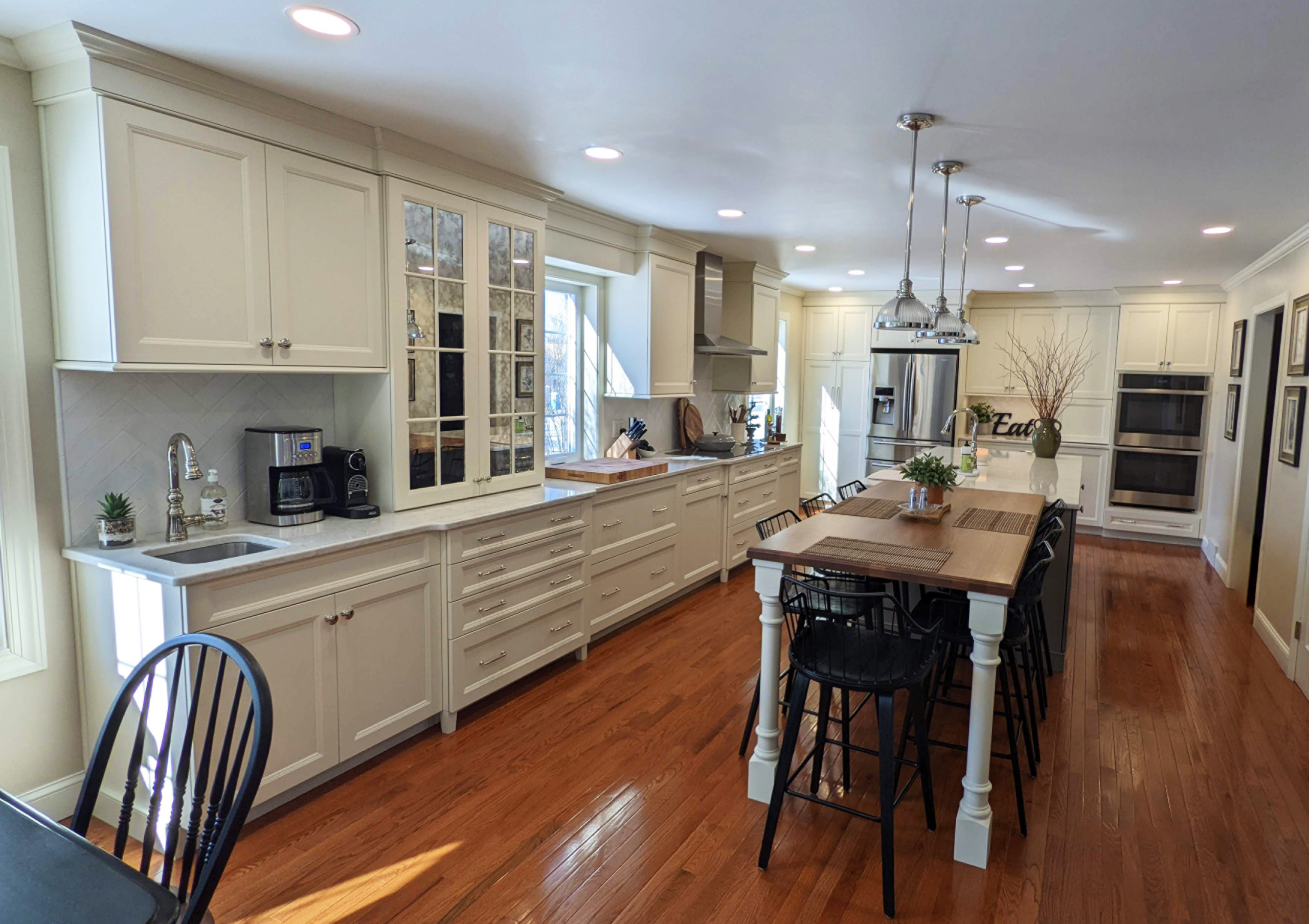 Mechanicsburg Kitchen, Painted and Stained Cabinetry in Harmony