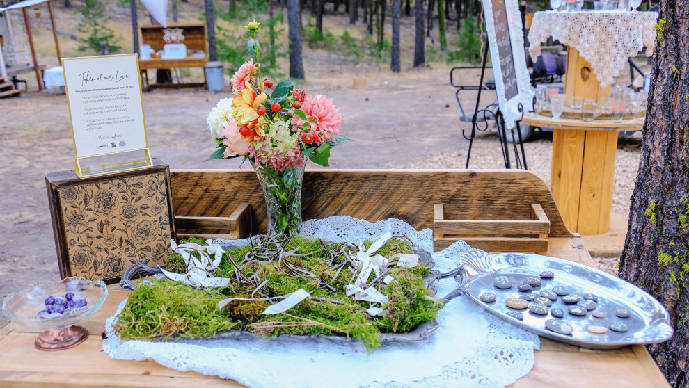 Wedding Design in the Forests of Chelan, WA