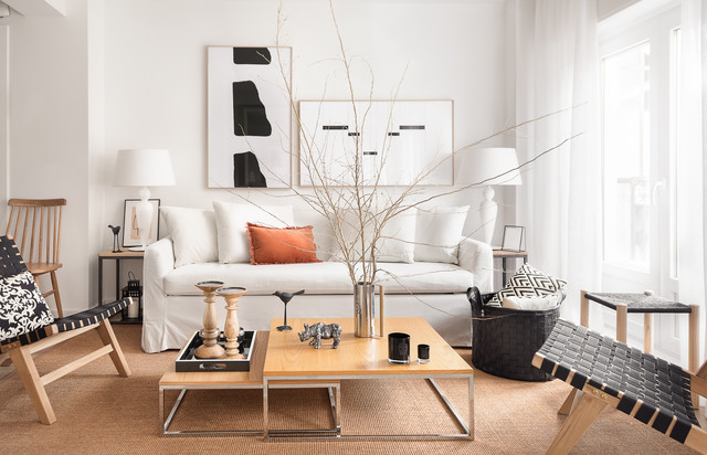 Luxury Apartment Refurbishment & Interior Design contemporain-salon