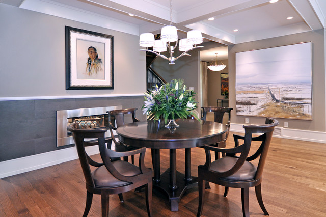 Dining Room  Transitional Dining Room  Calgary by 