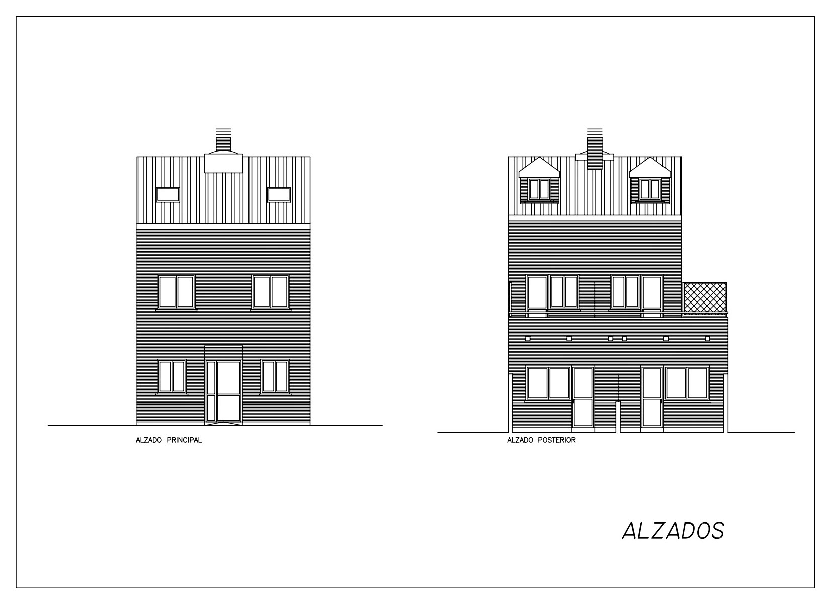 Edificio 4 apartamentos,  242,05 metros cuadrados.
