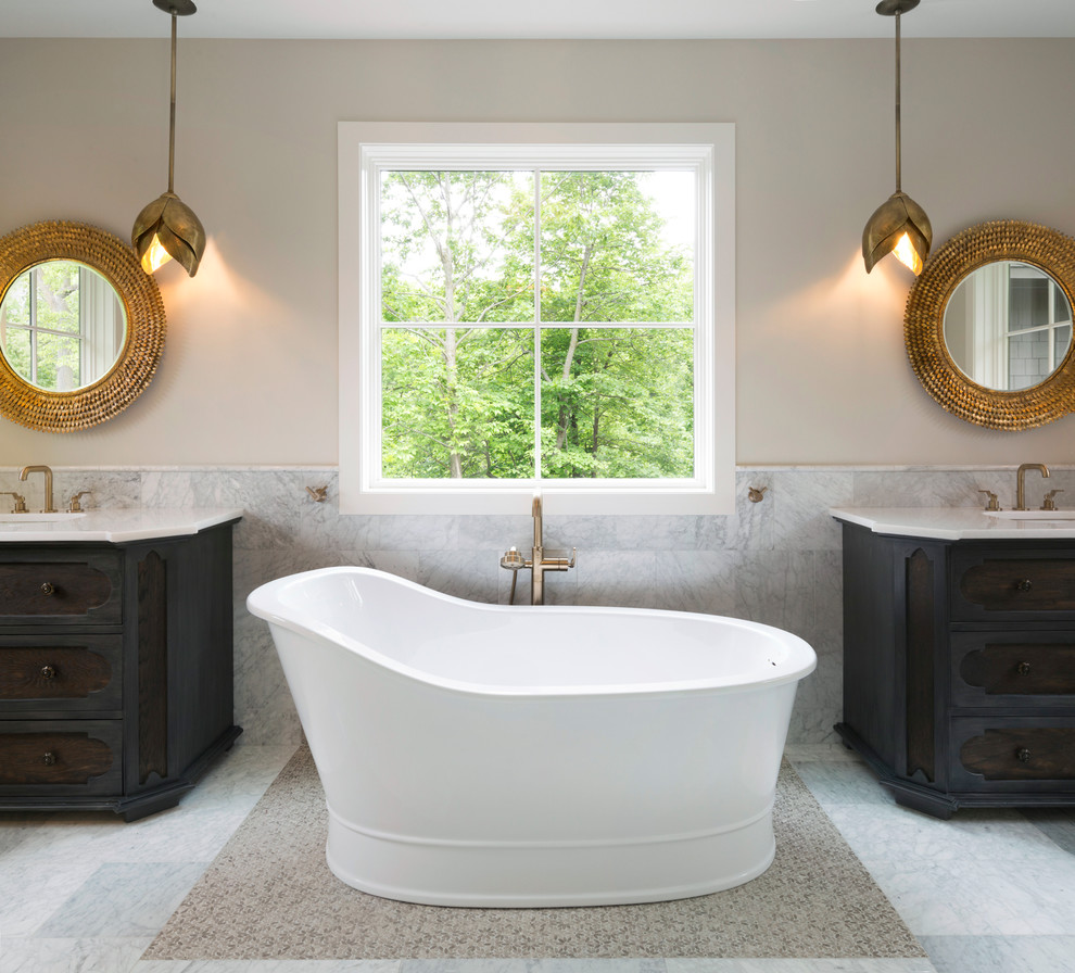 Manor Road Residence - Transitional - Bathroom - Minneapolis - by ...