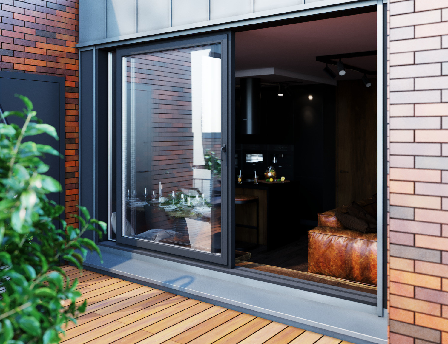 Двухкомнатная квартира с террасой в ЖК Четыре Горизонта