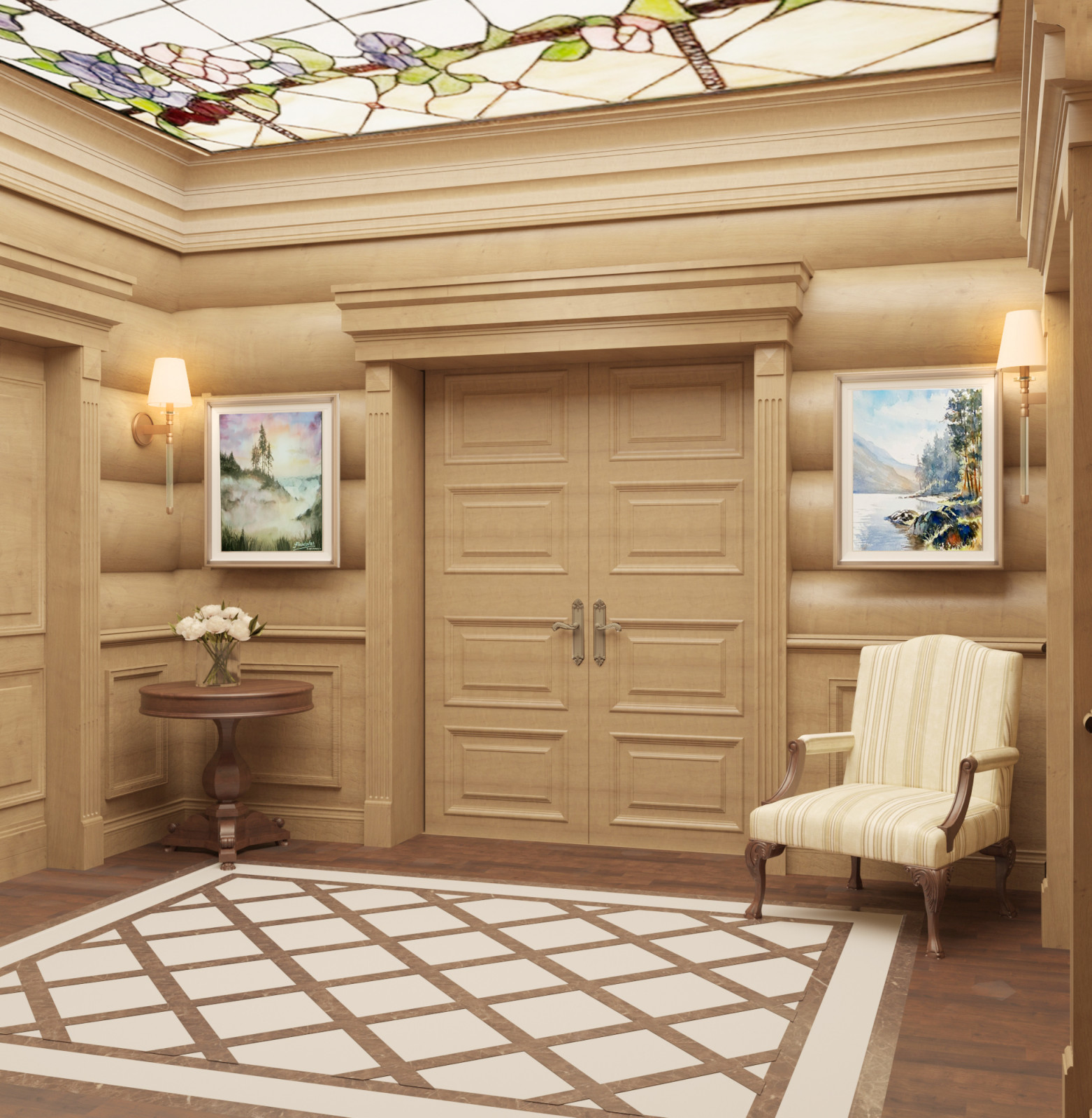 Дом из кедра