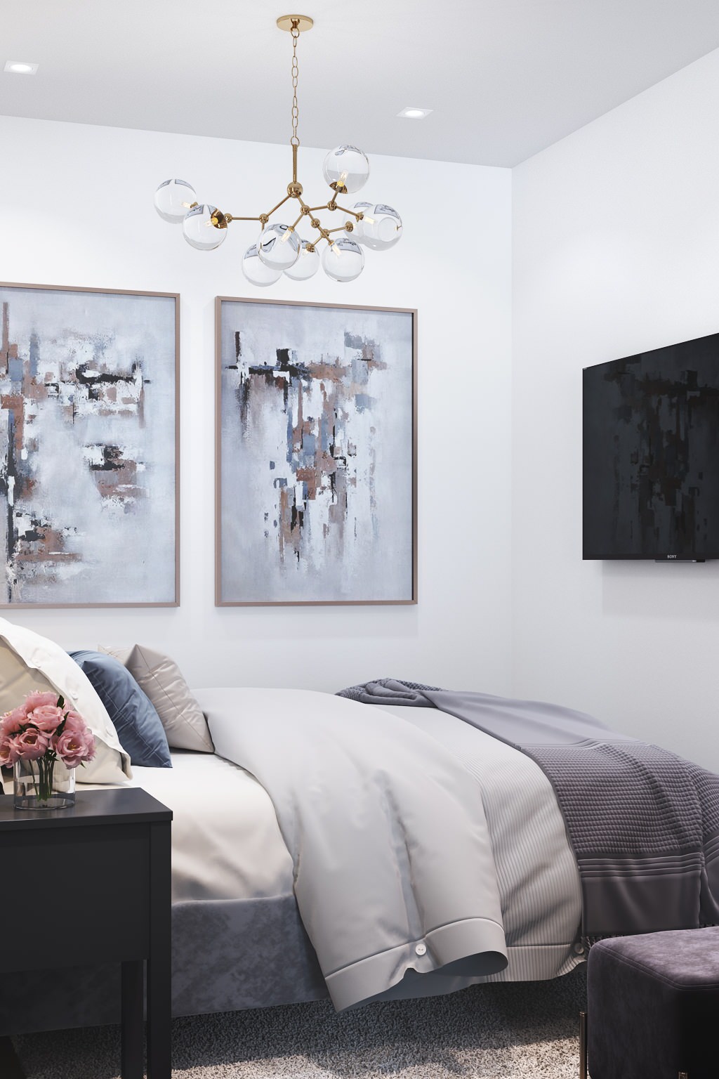 Для счастливой жизни. Проект квартиры 90 м2.