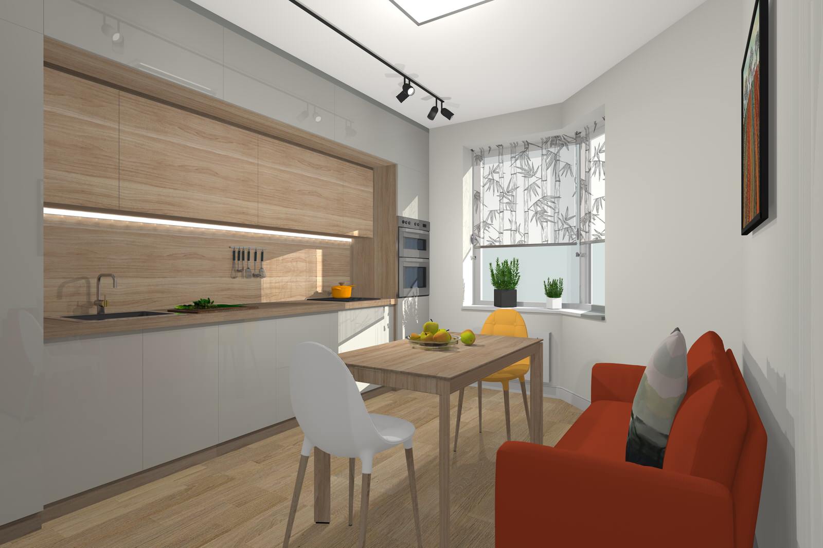 Небольшая квартира для молодой семьи