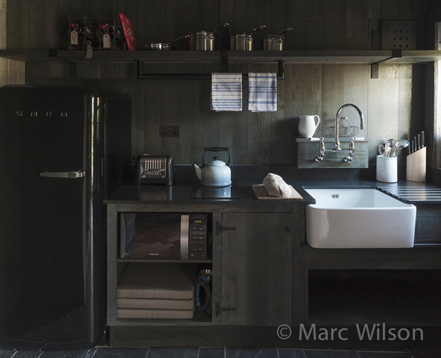 Lime Lodge rustic-kitchen