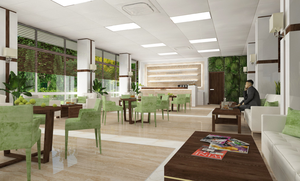 Санаторий (общественные зоны и типовой номер), г. Ялта