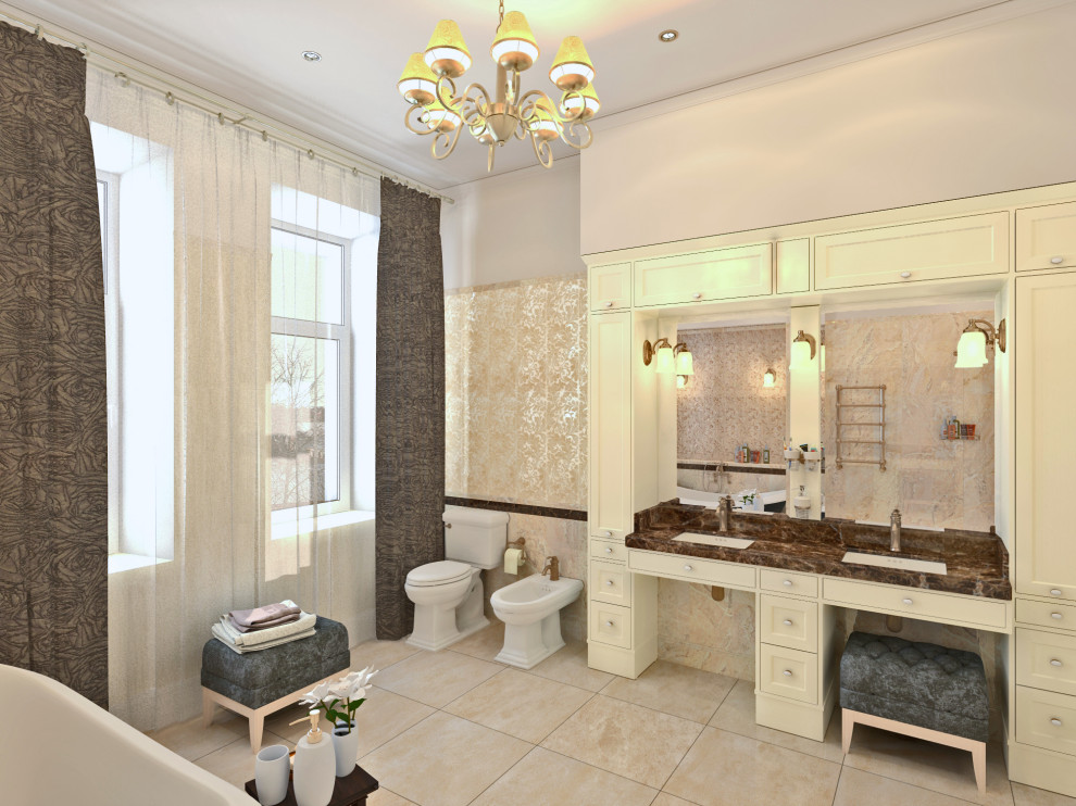 Ванная 2 этажа