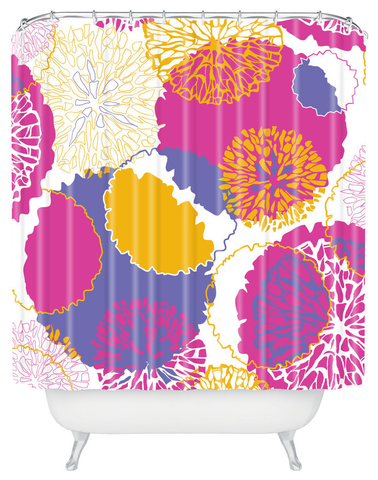 Deny Designs Karen Harris Brandywine Falls Merlot Incarnation Shower