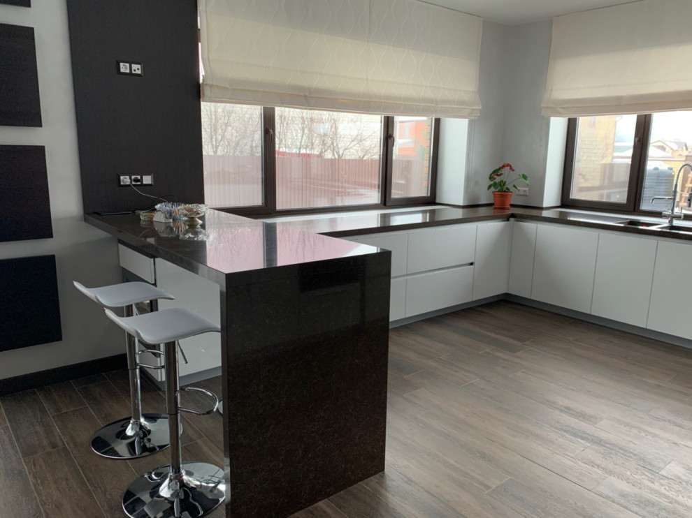 Кухня в современном стиле, пос. Большие Кабаны