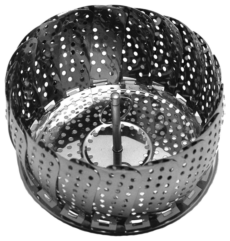 Stainless Steel Steamer Basket Contemporary Steamer Baskets by BergHOFF International Inc