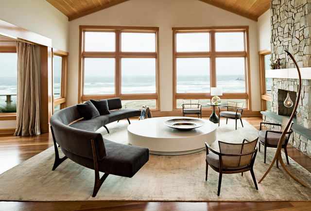 Oregon Coast Home Modern Wohnbereich Portland Von