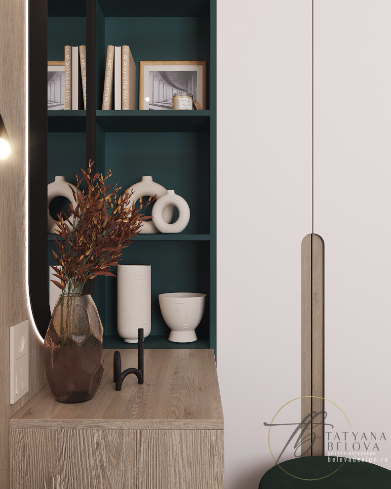 Современный стиль с элементами лофта, 80 м2