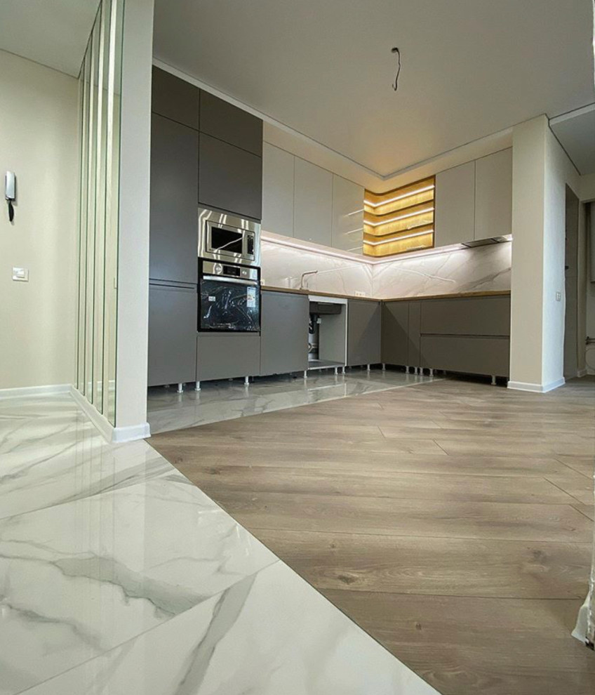 Ремонт 3х комнатной квартиры под ключ по дизайн-проекту