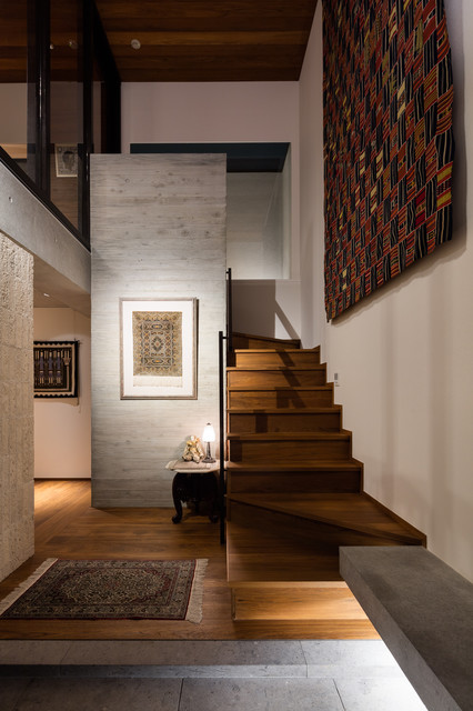 田園調布の家 asiatique-escalier