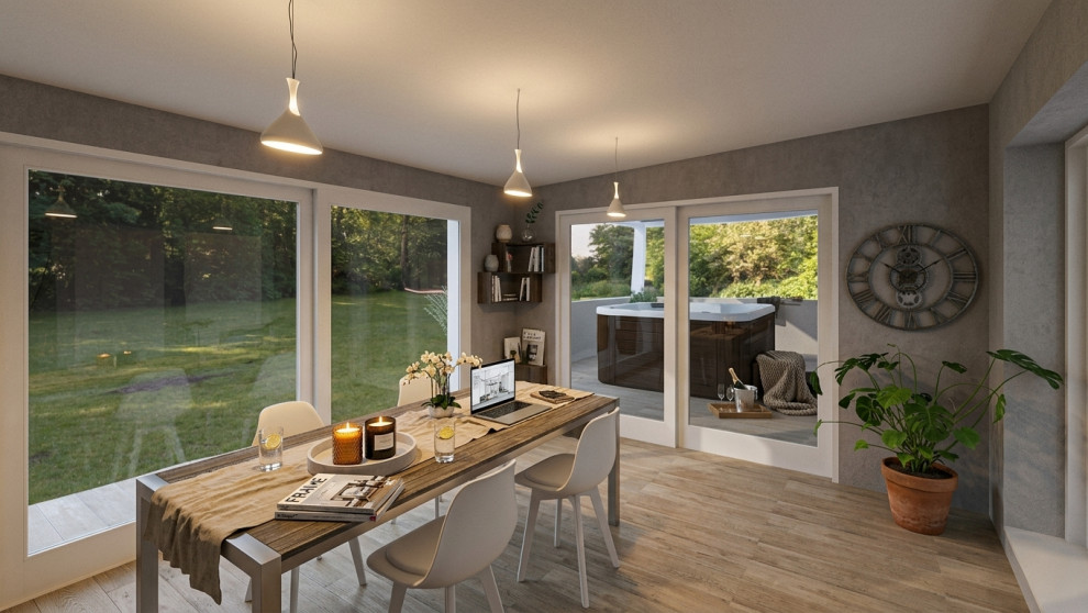 Extension et pergola