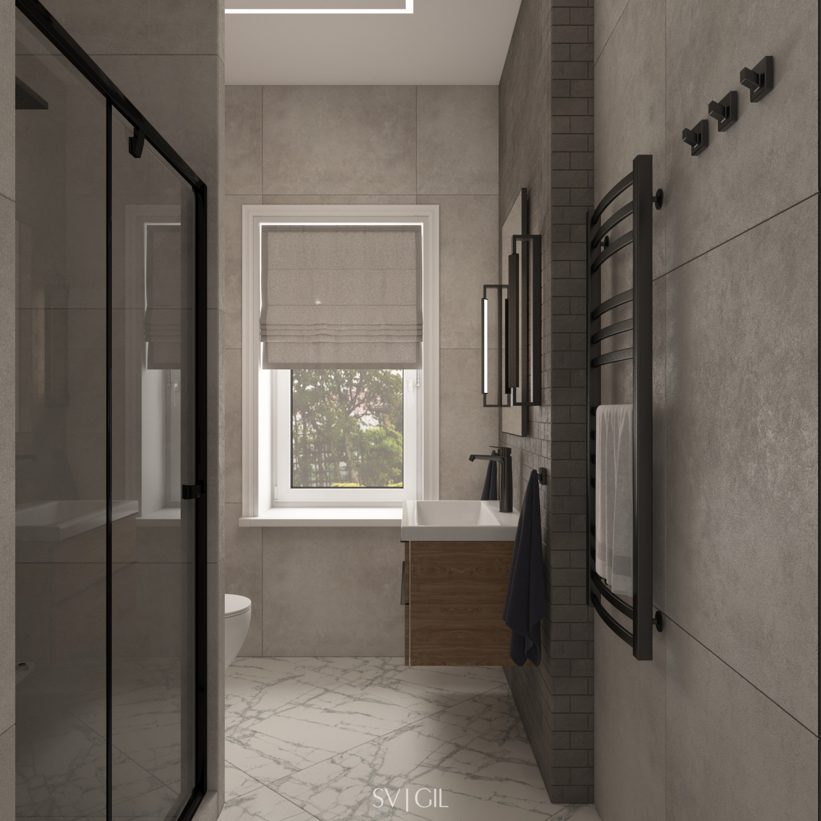 Современный интерьер коттеджа