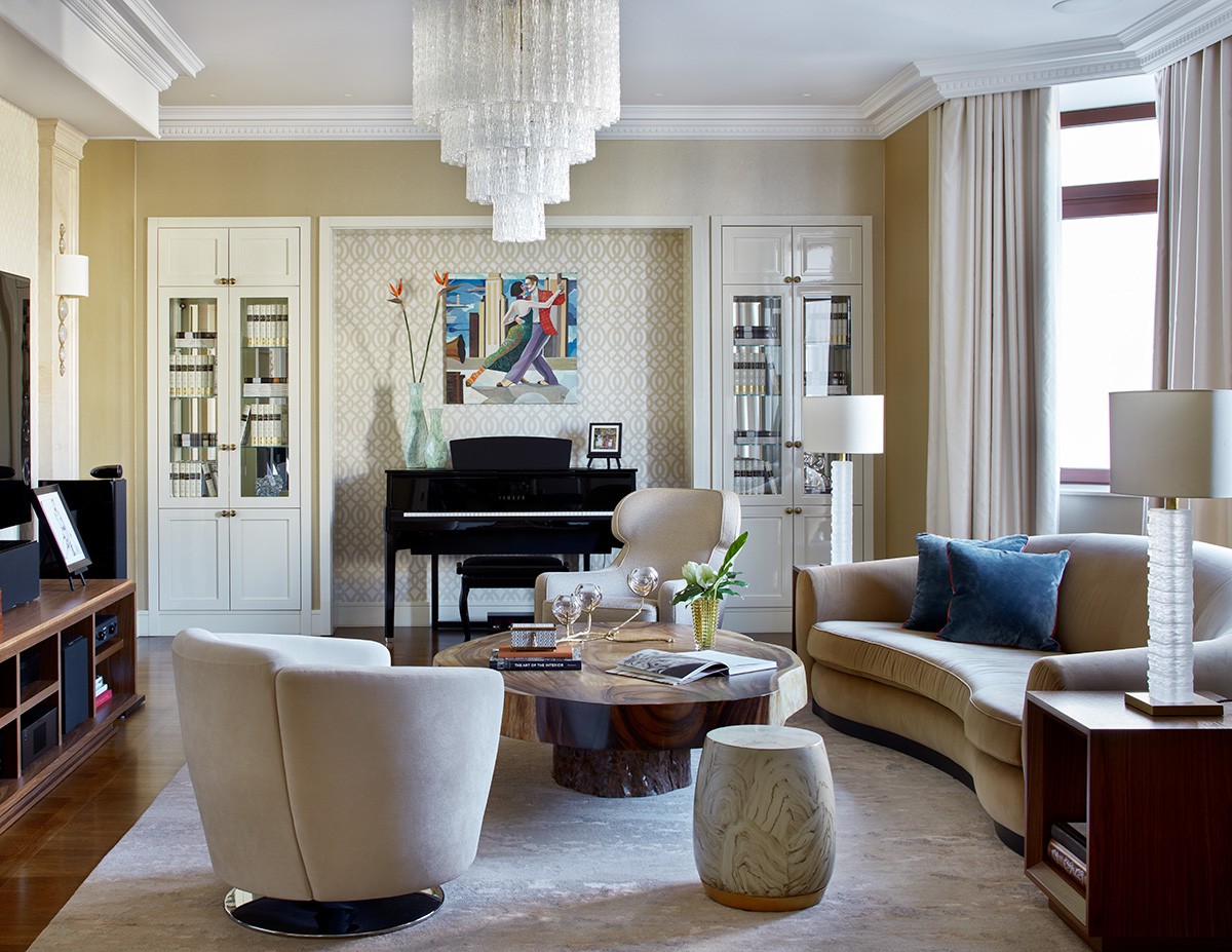 Современная квартира с элементами ар-деко