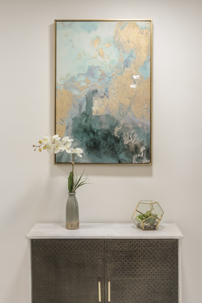 Inspiration for a rustic home design remodel in Tampa