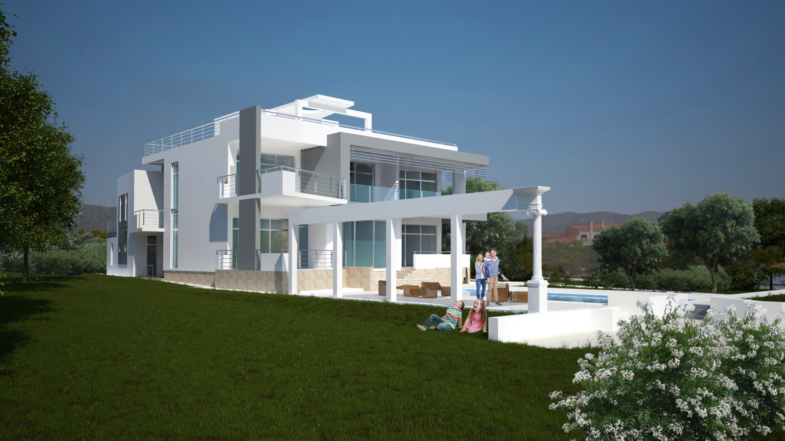 Проект дома в SantJordi D Alfama(Испания)