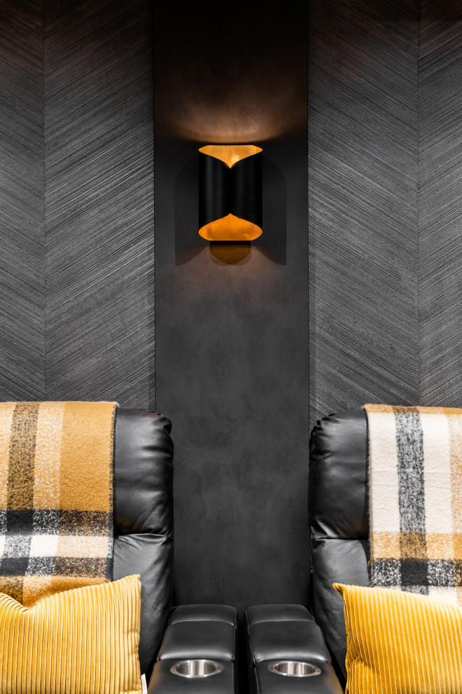 Adelaide - Contemporary - Home Theater - Vancouver - by Jenny Martin ...