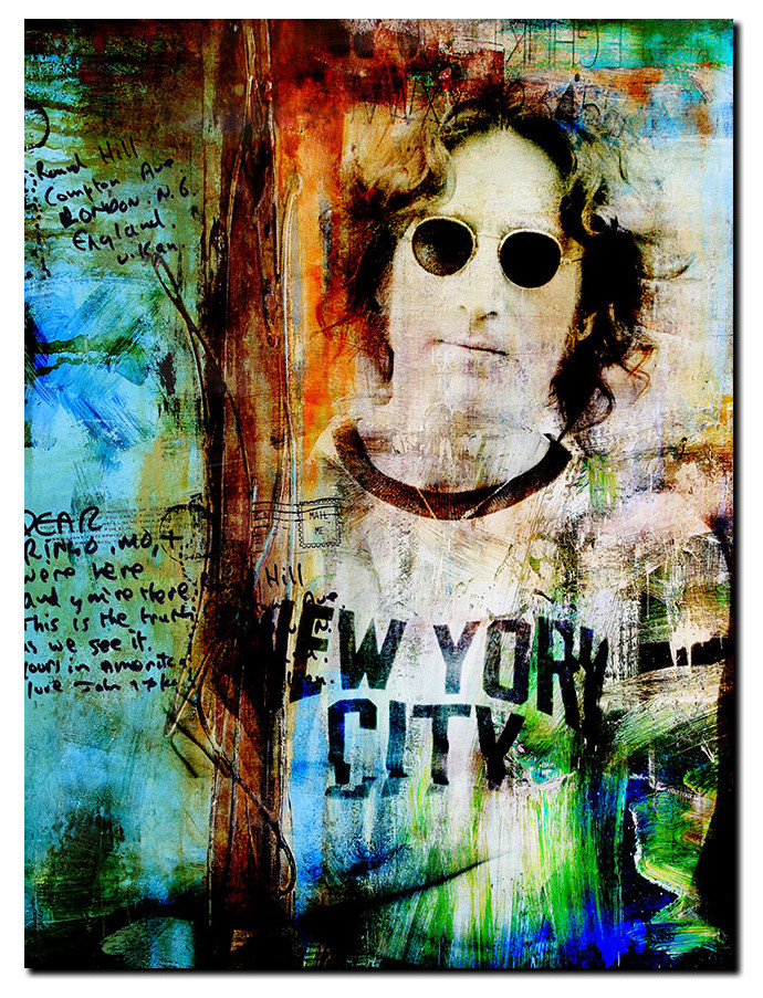 Alexis Bueno 'John Lennon' Acrylic Wall Art