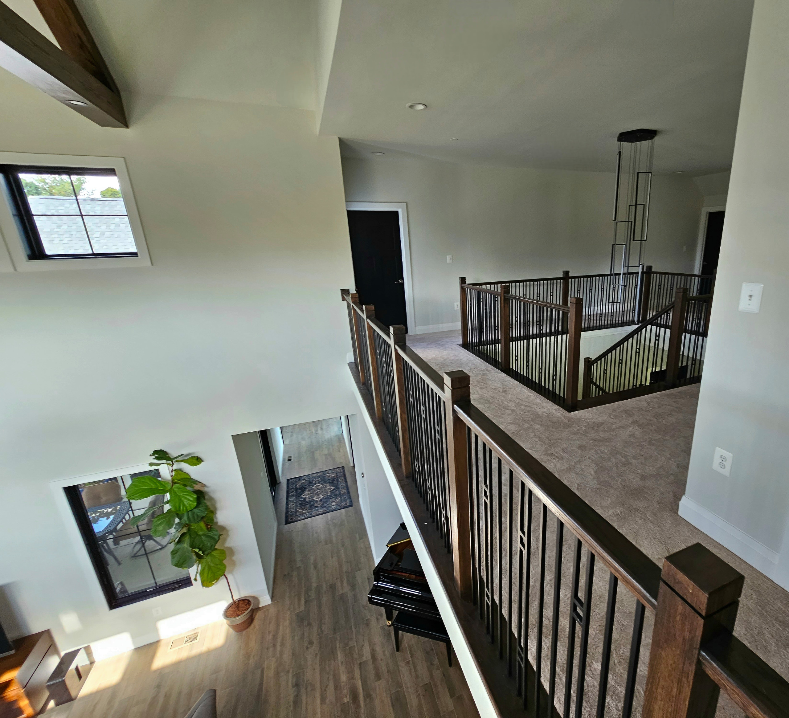 109_Impressive Floating Staircase in Countryside Retreat, Upper Marlboro, MD
