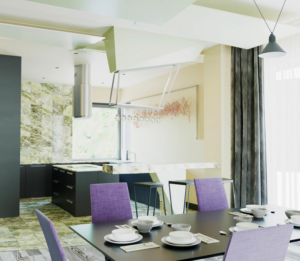 Дизайн интерьера дома 300 кв.м. “Символы имен”  в КП “Комильфо”