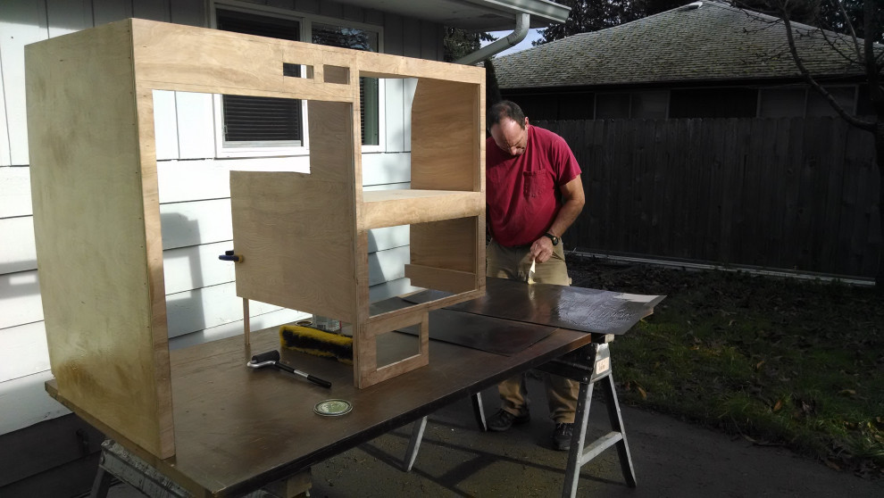 Camper Van Kitchen Renovation