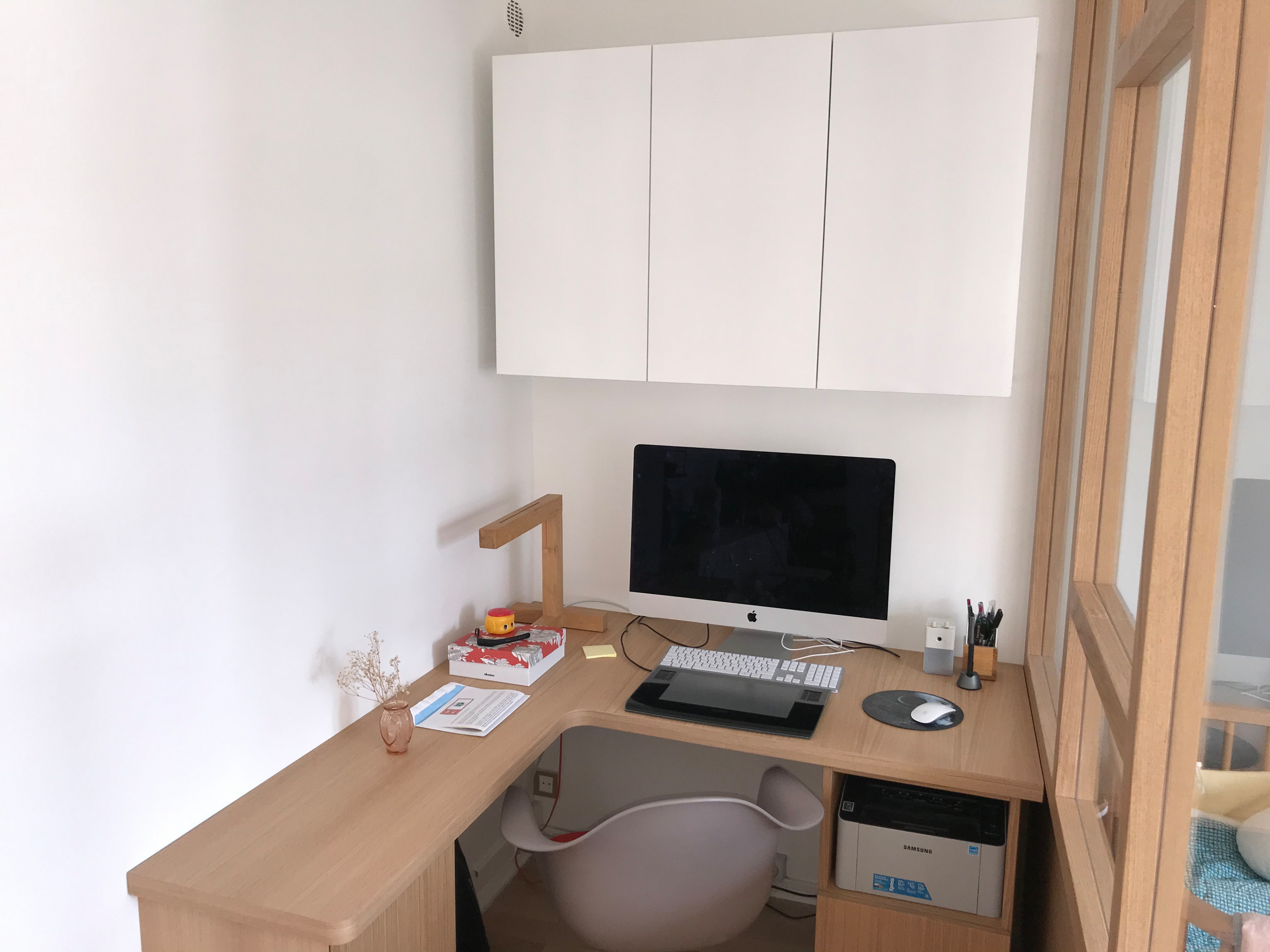 Optimisation d'un appartement pour y inclure un bureau à domicile
