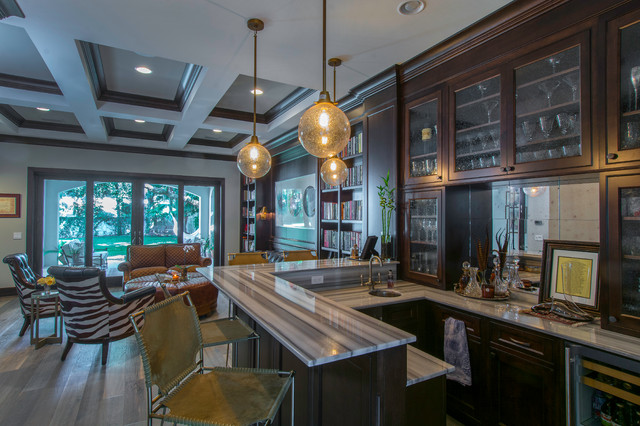 Florida's Moderrn Elegance trendy-hjemmebar