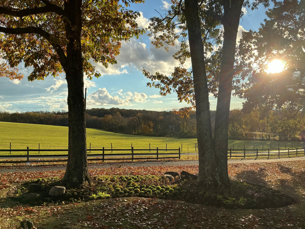 Impactful, serene and native entrance.