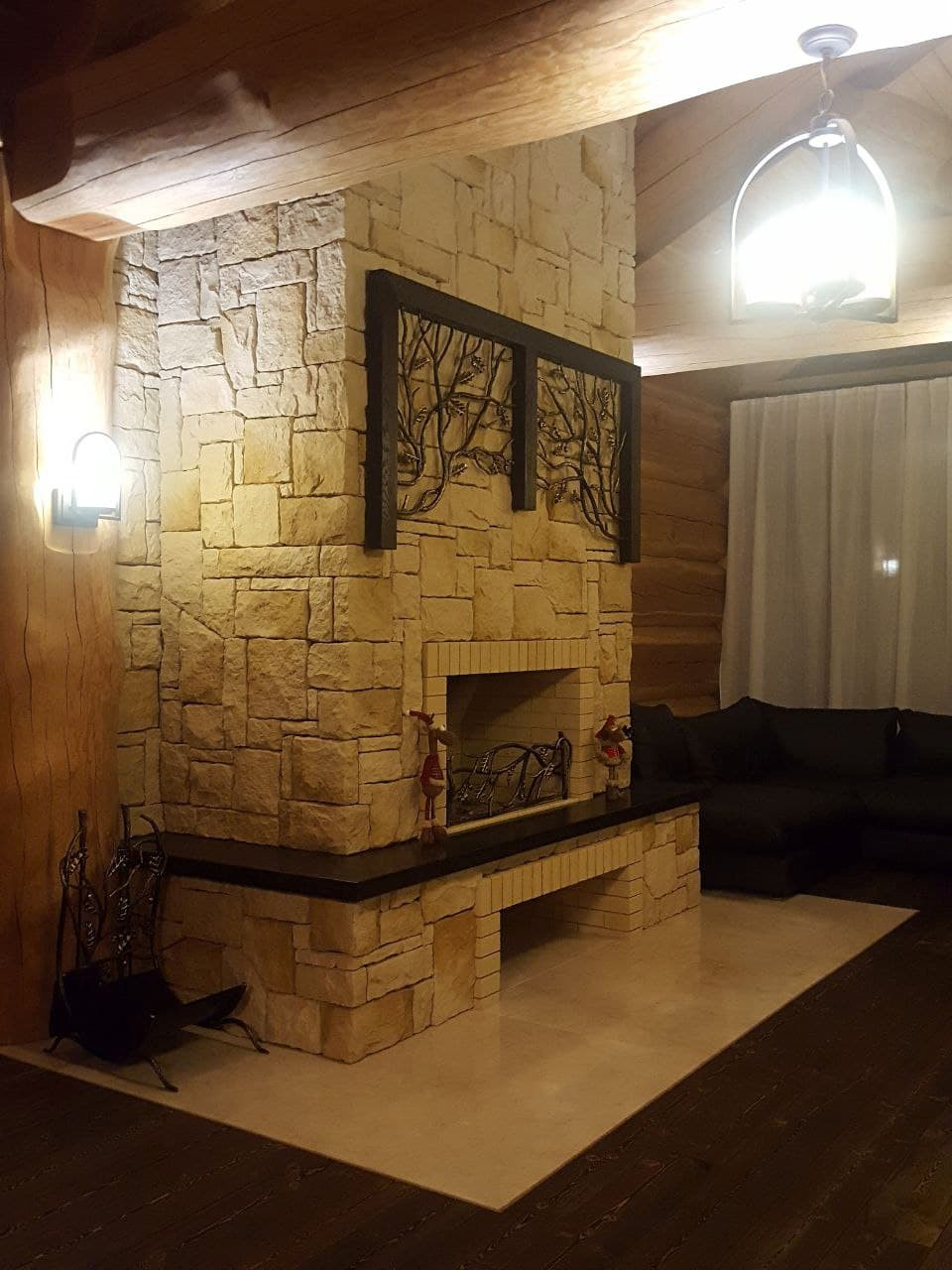 Дизайн интерьера деревянного дома