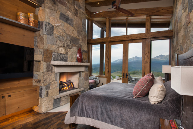 Summit County Ranch american-craftsman-schlafzimmer