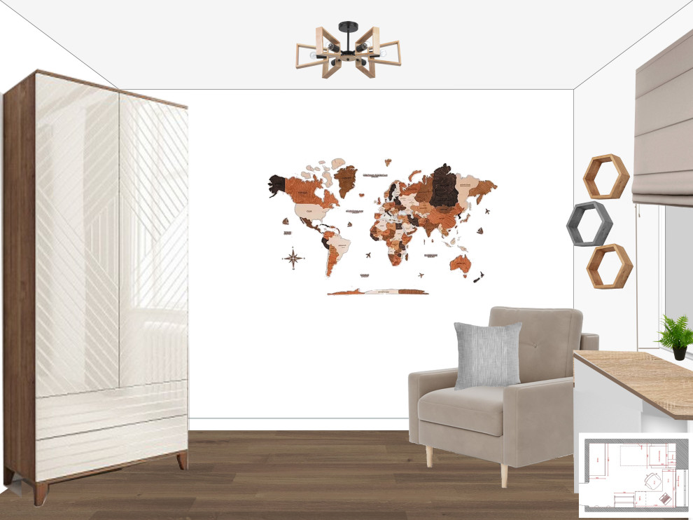 Декор-проект детской